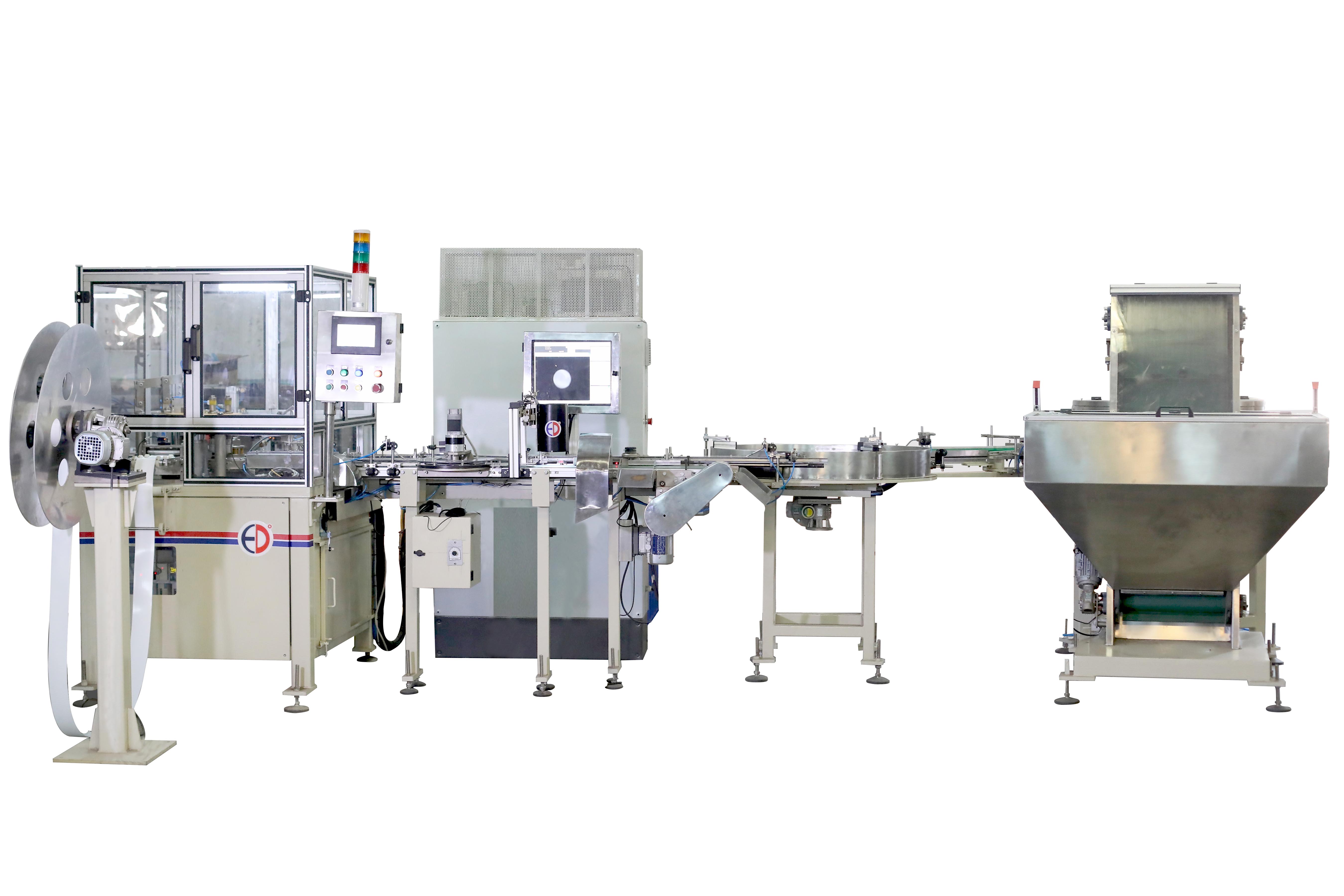 Roll Feed Wad/Liner Inserting Machine